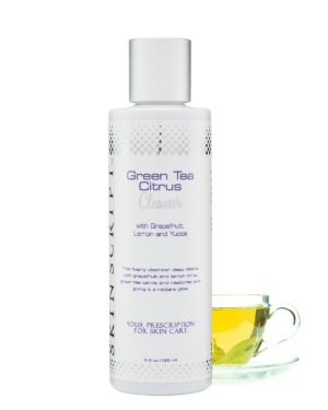 Green tea citrus cleanser