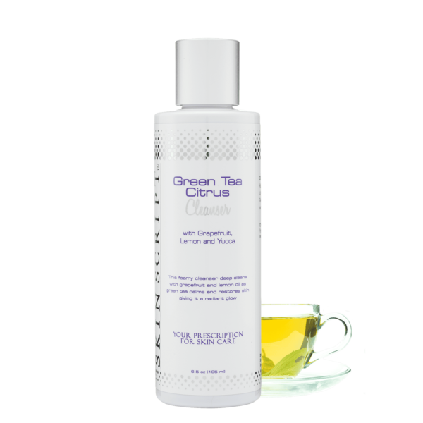 Green tea citrus cleanser